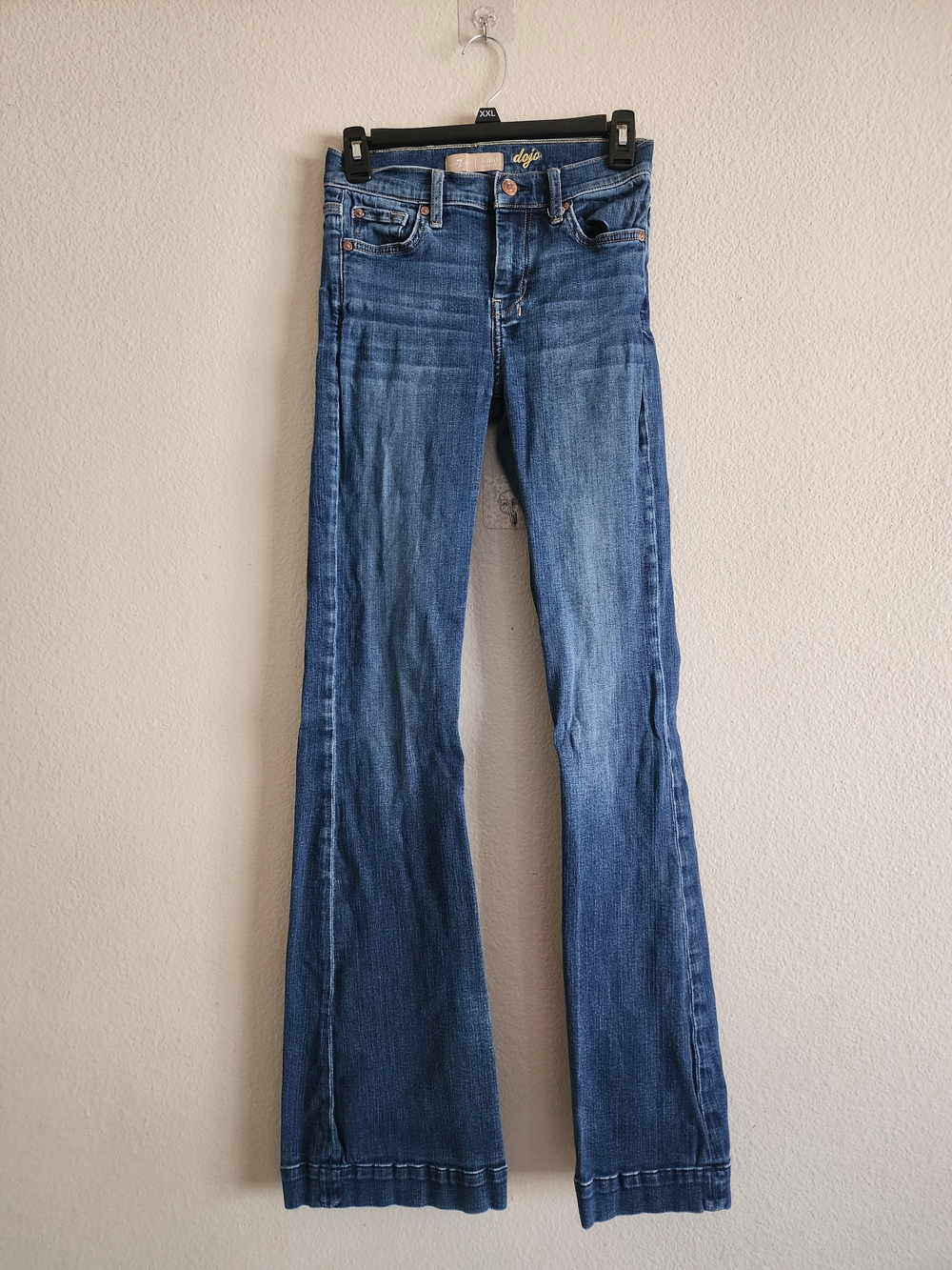 Adoe Women’s Blue Bootcut Jeans